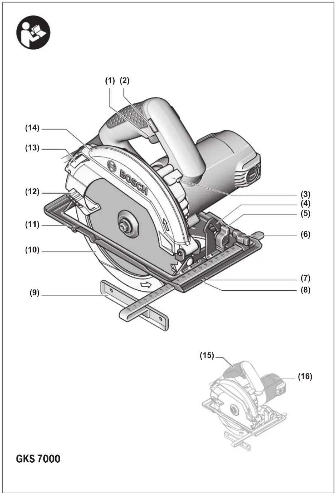 BOSCH GKS 7000 Professional - 1
