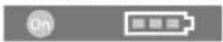 BOSCH GTB 185-LI Professional - Battery charge indicator - 1