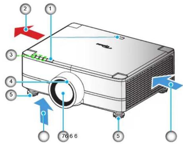 OPTOMA ZU920TST - Accessoires standard - 1