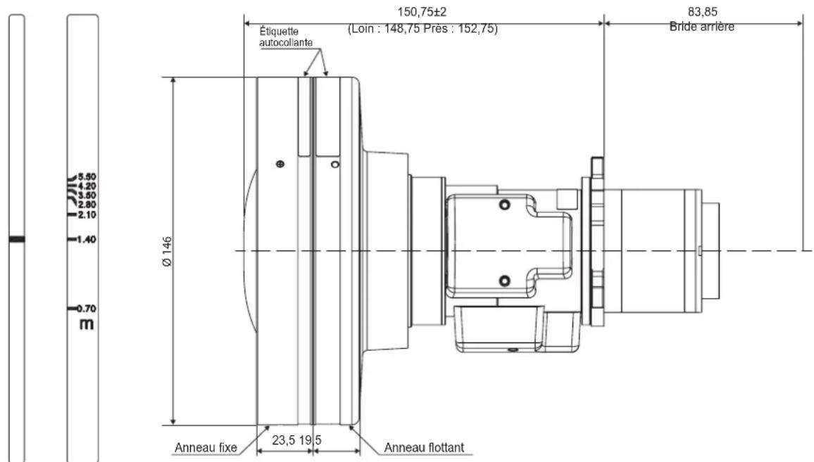 OPTOMA ZU920TST - Remarque : Anneau flottant BX-CTA17 - 1
