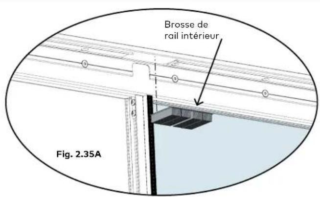 KABA PURE Sonos - Fixer les brosses de rail - 2