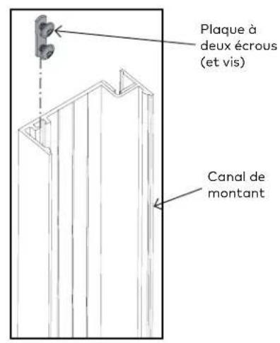 KABA PURE Sonos - Préparer l'extrusion du canal de montant - 2