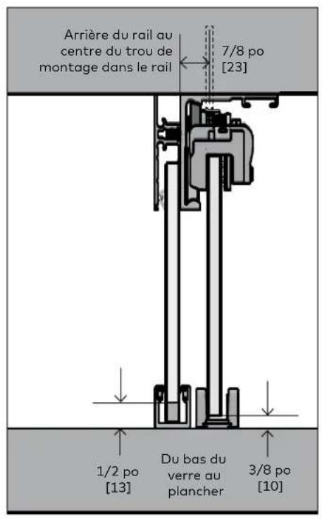 KABA PURE Sonos - Dimensions de la porte/du mur - 2