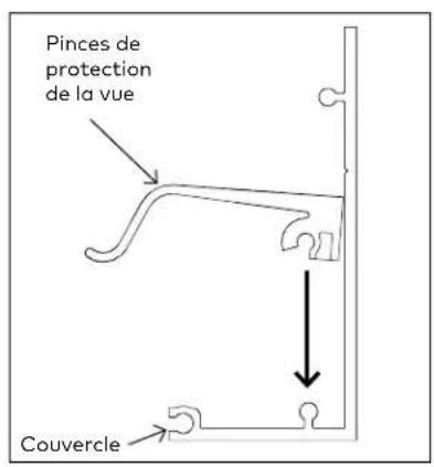 KABA PURE Sonos - Installer les pinces de protection de la vue - 3