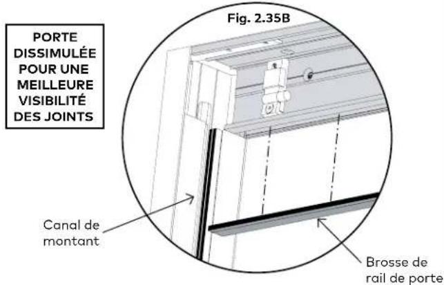 KABA PURE Sonos - Fixer les brosses de rail - 4