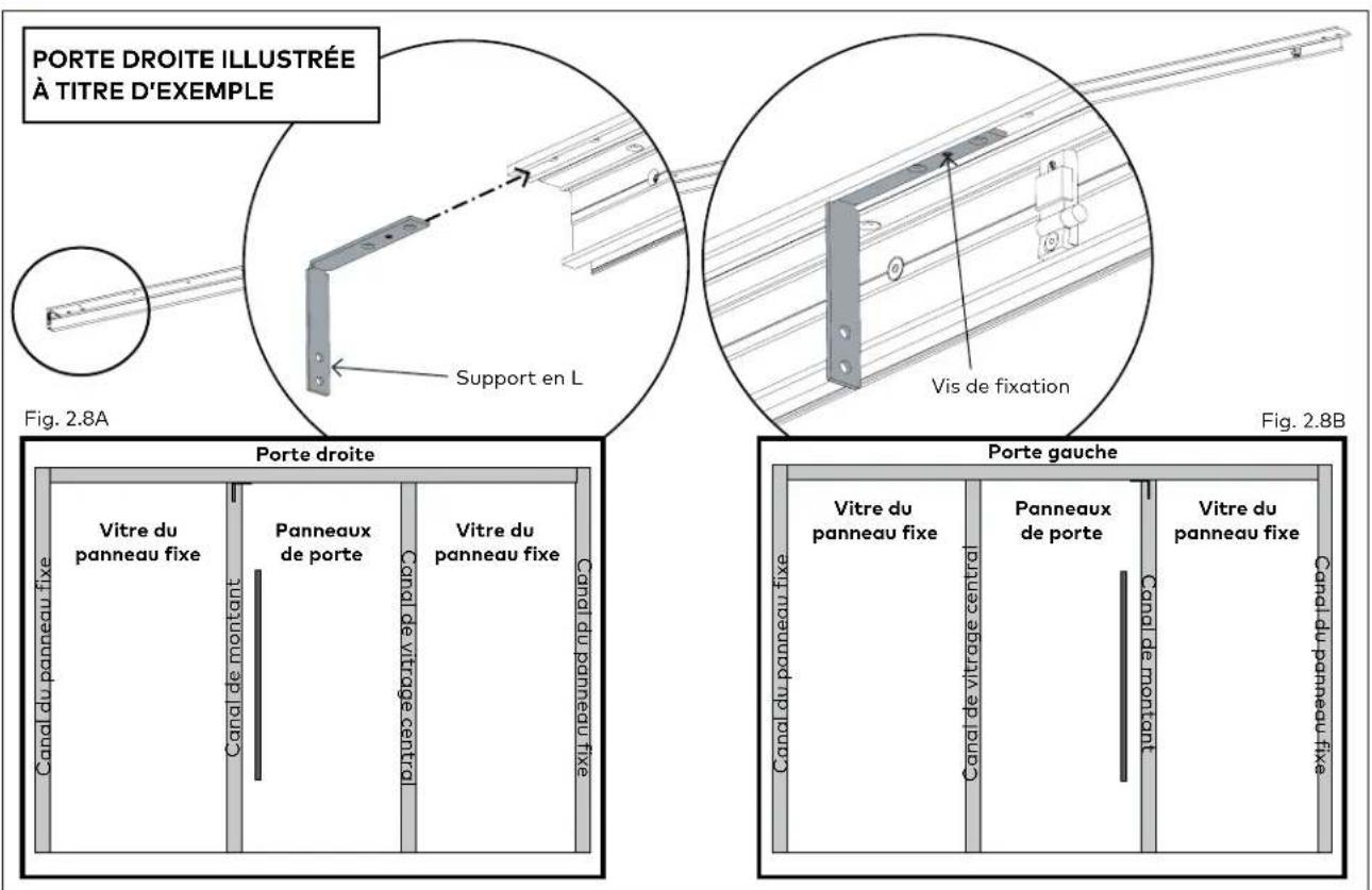 KABA PURE Sonos - Fixer le support en L [canal de montant] au rail MUTO - 1
