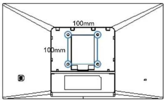 PHILIPS 27M1F5800 - Enlever l'ensemble du socle pour un montage VESA - 3