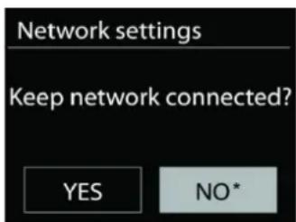 Soundmaster ICD2020 - - Keep network connected - 1