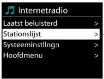 Soundmaster ICD2020 - - Zenderlijst - 1