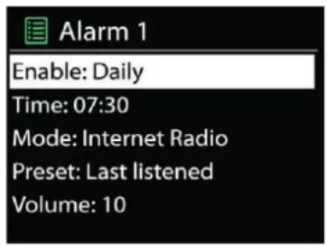 Soundmaster ICD2020 - ALARME - 1
