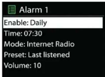 Soundmaster ICD2020 - ALARM - 1