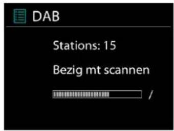 Soundmaster ICD2020 - - Scannen naar stations - 1