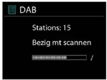 Soundmaster ICD2018 - - Scannen naar stations - 1