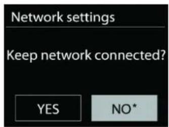 Soundmaster ICD2018 - - Keep network connected - 1