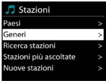 Soundmaster ICD2018 - - Elenco stazioni - 1