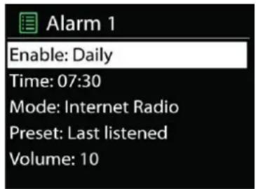 Soundmaster ICD2018 - ALARM - 1