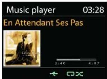 Soundmaster ICD2018 - - USB playback - 1