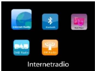 Soundmaster ICD2018 - HOOFDMENU - 1