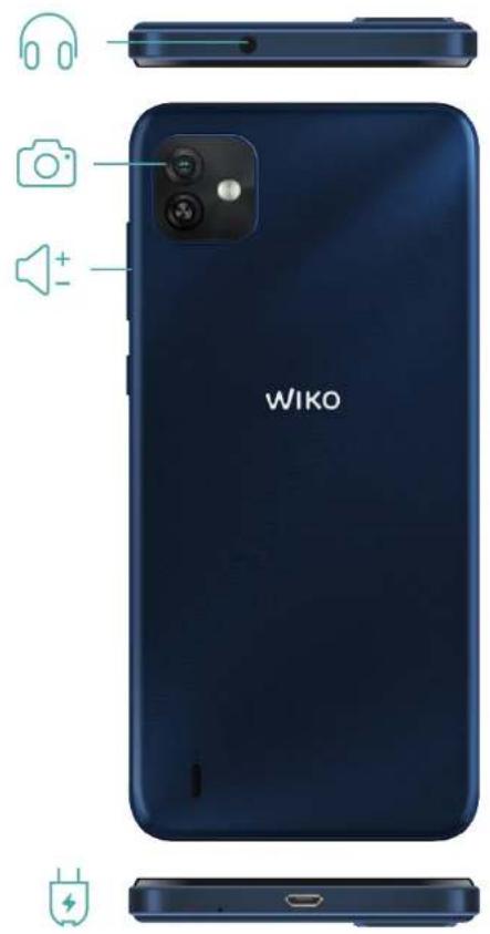 WIKO Y82 - Conteúdo da embalagem : - 1