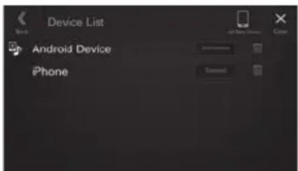ALPINE iLX-F905DU8 - Herstellen der Verbindung zu einem Bluetooth-kompatiblen Gerät (Pairing) - 3