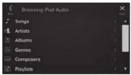 ALPINE iLX-F905DU8 - Searching for a Music File - 1