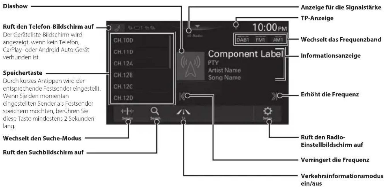 ALPINE iLX-F905DU8 - DAB/DAB+/DMB-Betrieb - 1
