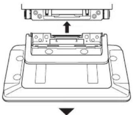 ALPINE iLX-F905DU8 - Install the display unit (iLX-F905D/ iLX-F115D) - 1