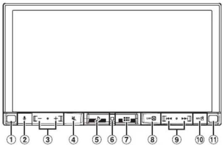 ALPINE iLX-F905DU8 - PacnoIoxKeHne 3JeMeHTOB ynpaBHeHHa - 1