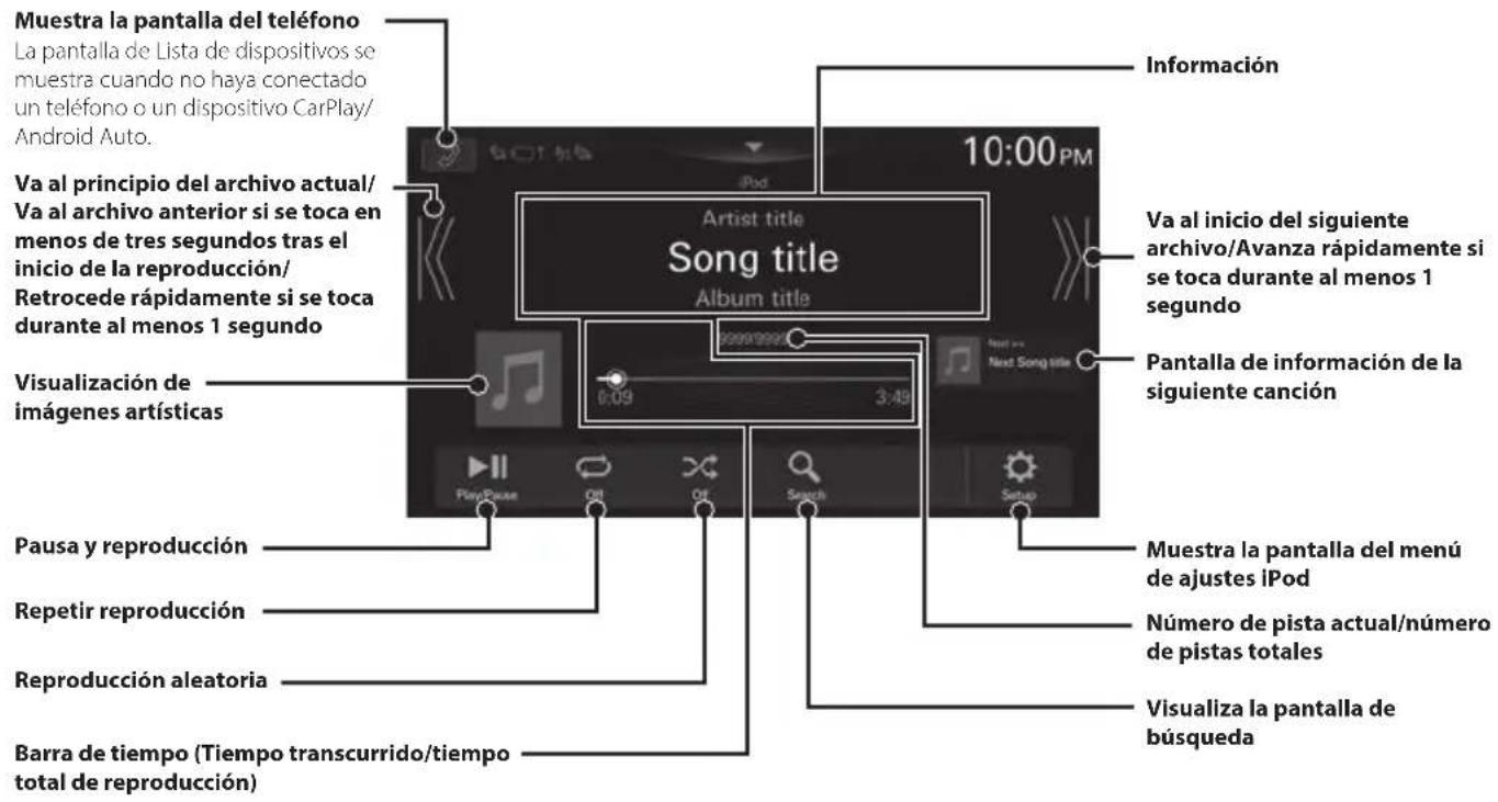 ALPINE iLX-F905DU8 - Modo iPod en iPhone (optional) - 1