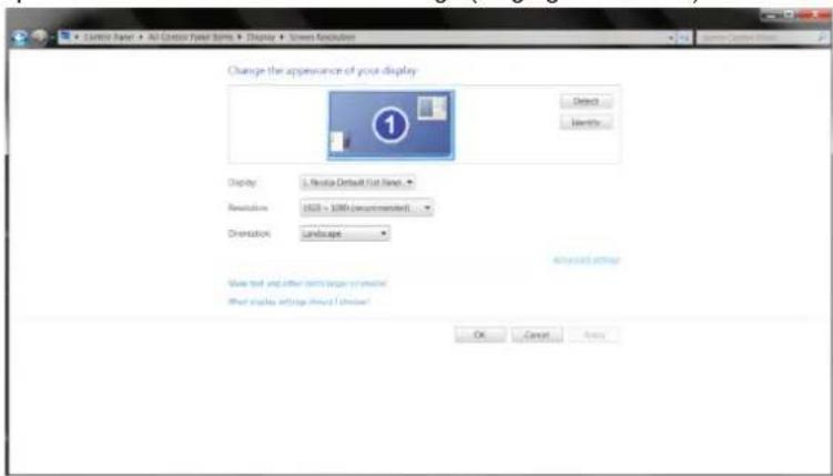 AOC 24G2U5 - Windows 8 - 7