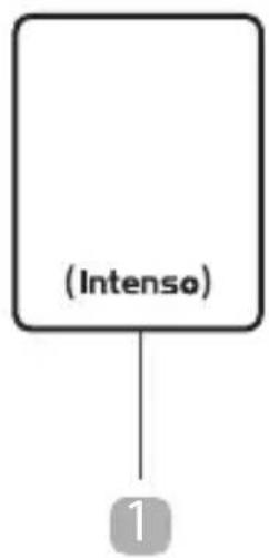 INTENSO XS5000 - Obsah dodávky - 1