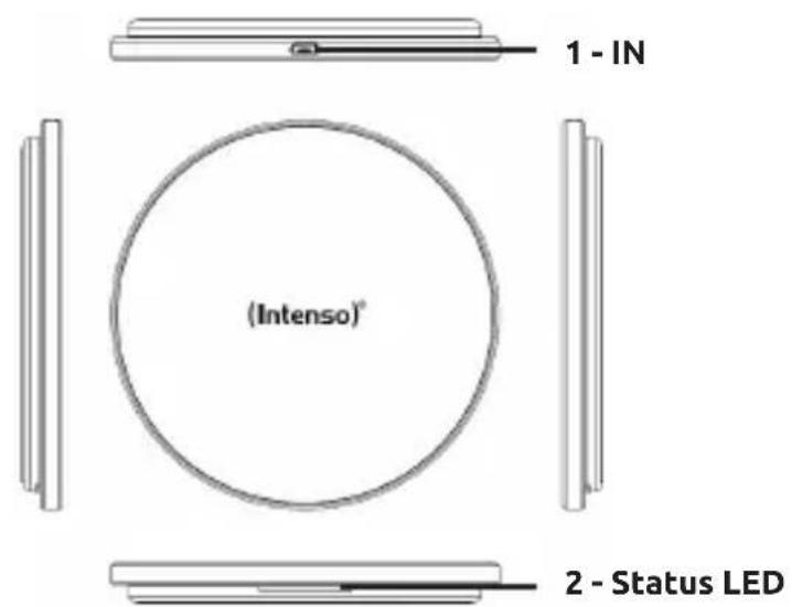 INTENSO BA1 - Geräteüberblick - 1