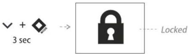 Tesy CN 06 060 EА CLOUD AS W - Keyboard lock - 1