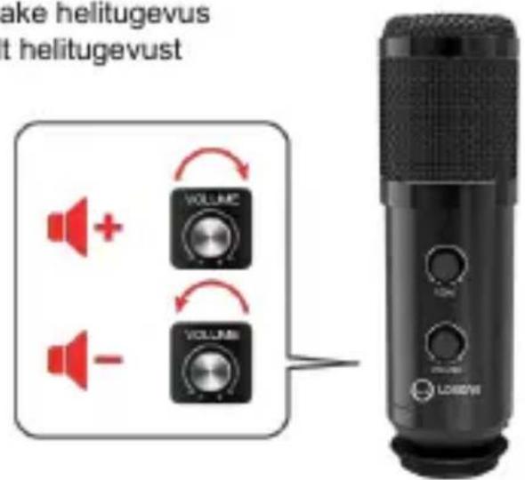 make helitugevus t helitugevust VOLUME VOLUME LOSSW