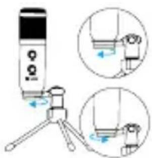 Diagram illustrating a camera setup with motion arrows and magnified views of the device's tip position.