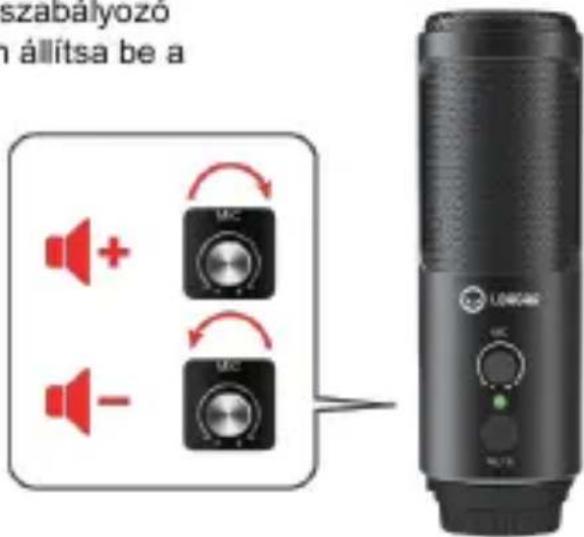 szabályozó n állítsa be a + MC - MC LED/AGC + MC + MC