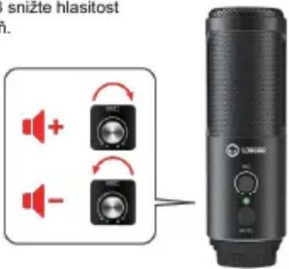 Lorgar LRG-CMT931 - Snizeni hlasitosti: - 1