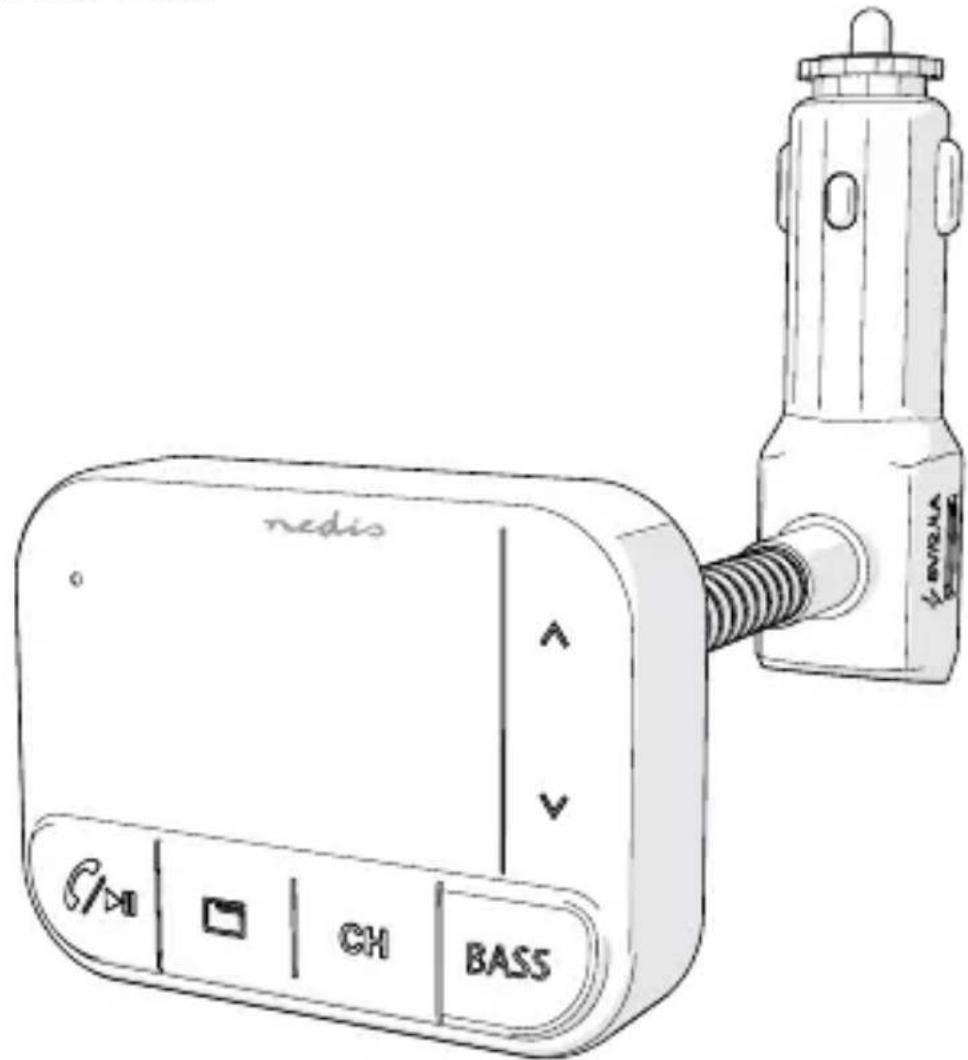 NEDIS CATR102BK - for playing music through your car radio - 1
