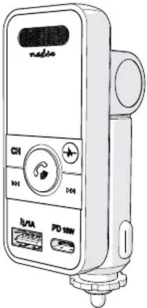 NEDIS CATR130BK - for playing music through your car radio - 1