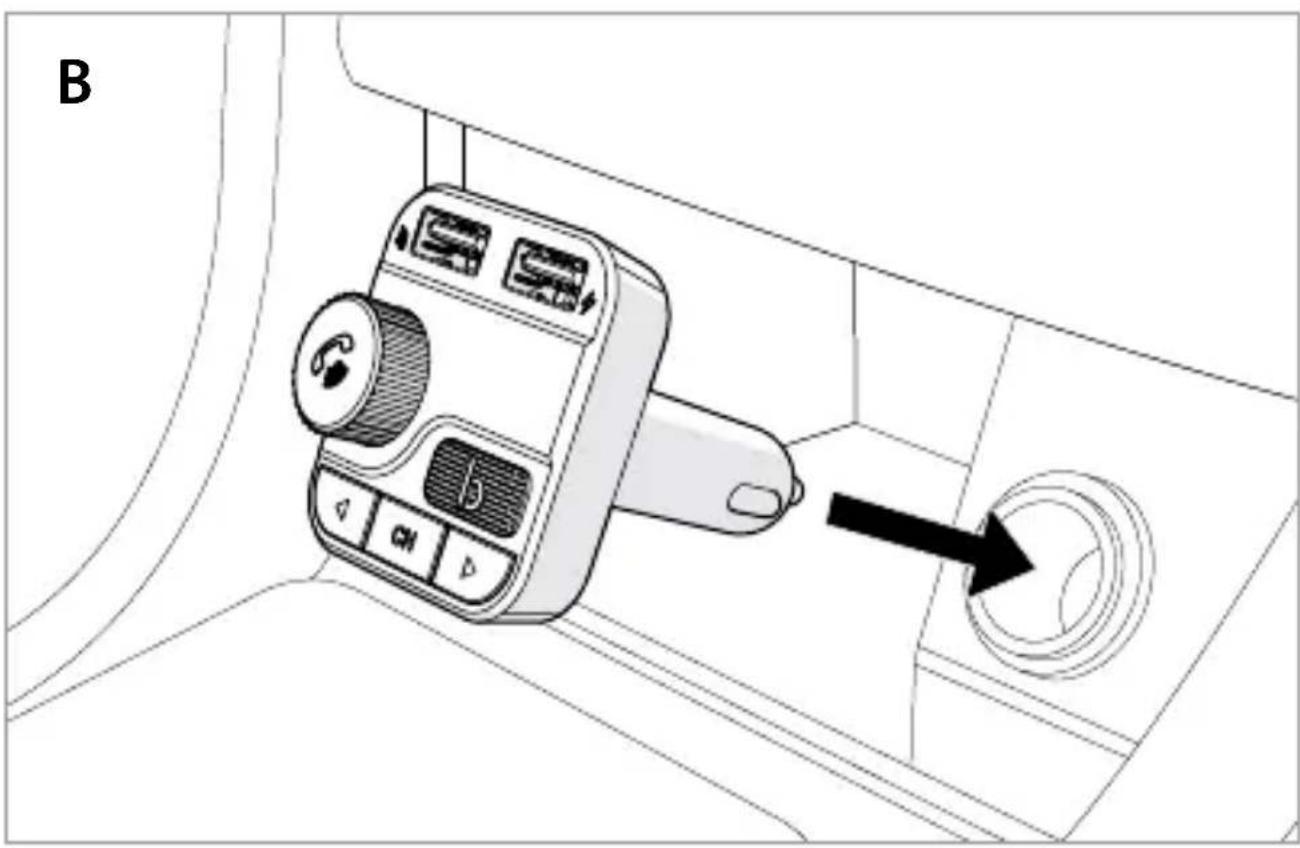 NEDIS CATR121BK - for playing music through your car radio - 3