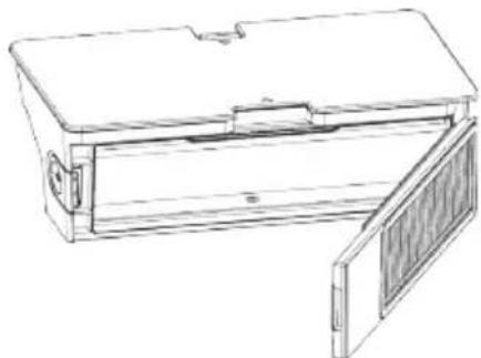 SEVERIN RB 7026 - Vacíe el depósito de polvo - 1
