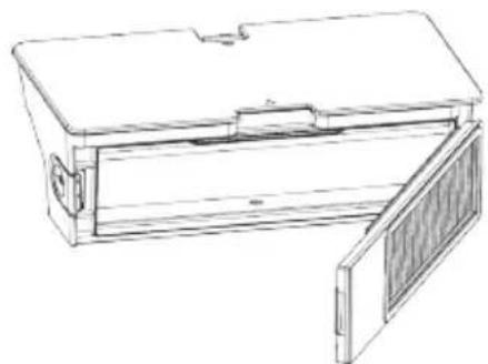 SEVERIN RB 7026 - Esvaziar o contentor de pó - 1