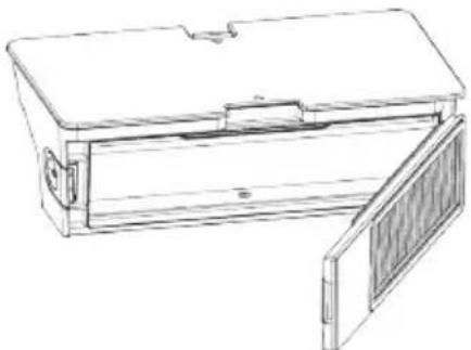 SEVERIN RB 7026 - Svuotamento del serbatoio raccogli polvere - 1