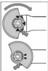 BOSCH GWX 14-125 S Professional - Vernedeksel for slipping - 1