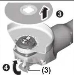 BOSCH GWX 14-125 S Professional - Vernedeksel for slipping - 2