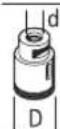 BOSCH GWX 14-125 S Professional - Dispozitivele de şlefuire admise - 9