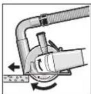 BOSCH GWX 14-125 S Professional - Tăierea pietrei - 1