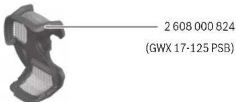 BOSCH GWX 14-125 S Professional - 처리 - 14