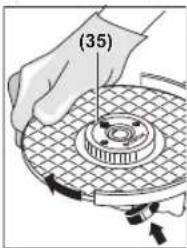 BOSCH GWS 14-125 S Professional - Швидкозатискна гайка SDS-clip - 1
