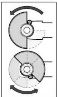 BOSCH GWS 8-100 Z Professional - 研磨時使用的防護罩 - 1